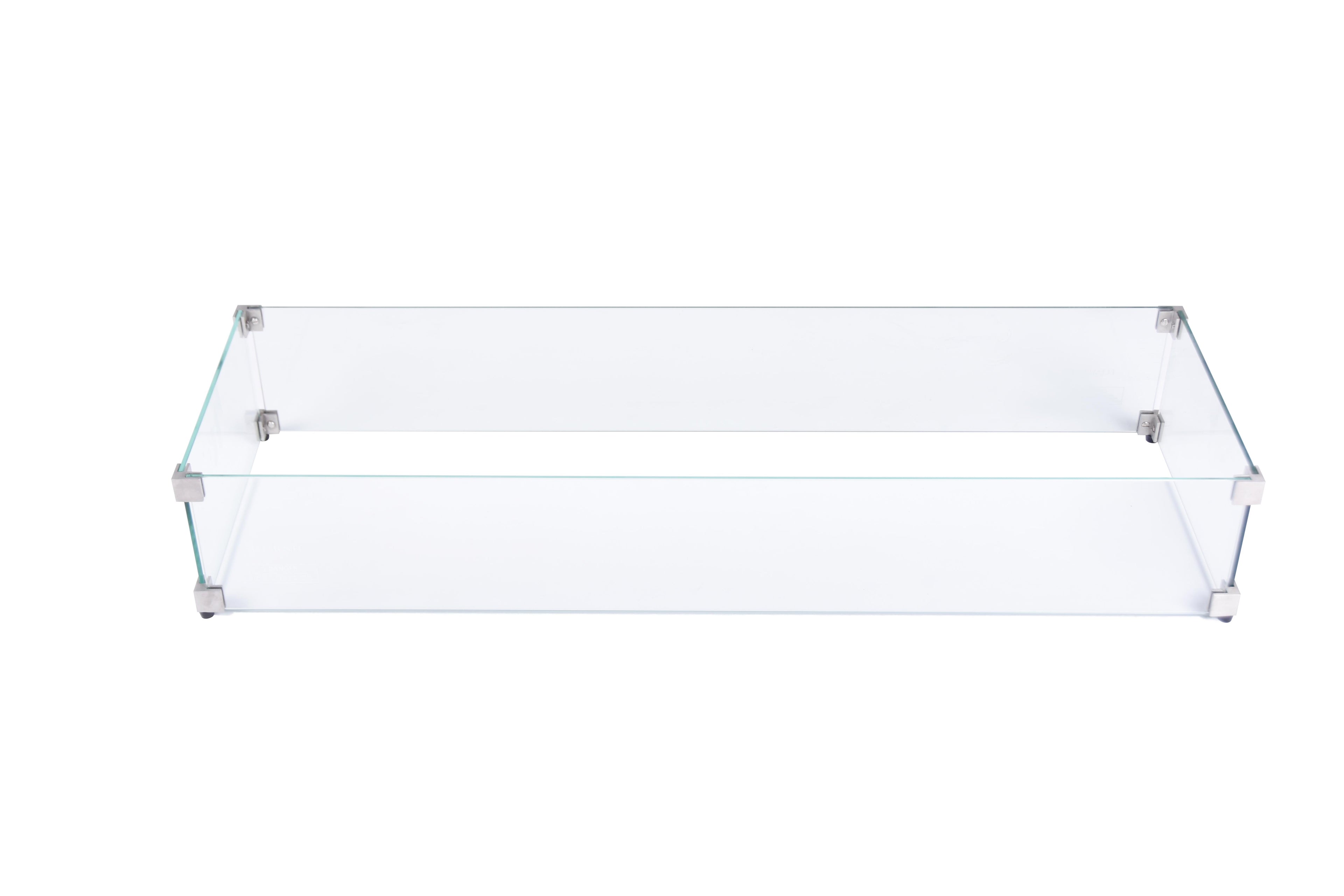Elementi - Windscreen - Rectangle 42.8" X 17.3" (ONC05-027) - Elementi Fires