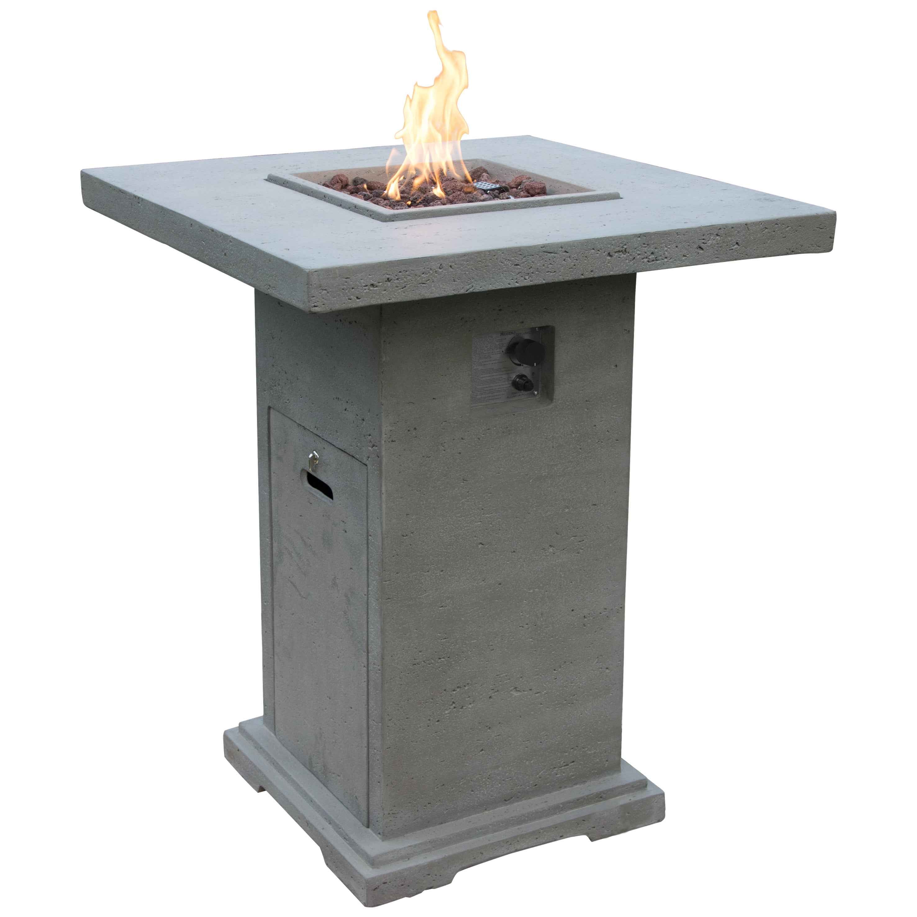 Elementi - Montreal Bar Table - Light Gray