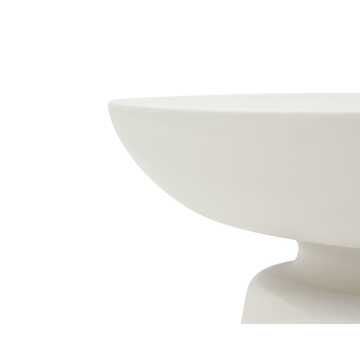 Elementi Home - Kylix Side Table - Cream White