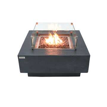 Manhattan Fire Table - Dark Gray