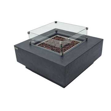 Manhattan Fire Table - Dark Gray