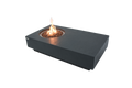 Elementi - Metropolis Fire Table - Dark Gray - Natural Gas