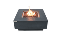 Elementi - Manhattan Fire Table - Dark Gray - Liquid Propane