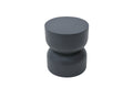Elementi Home - Chronos Side Table Large - Slate Black