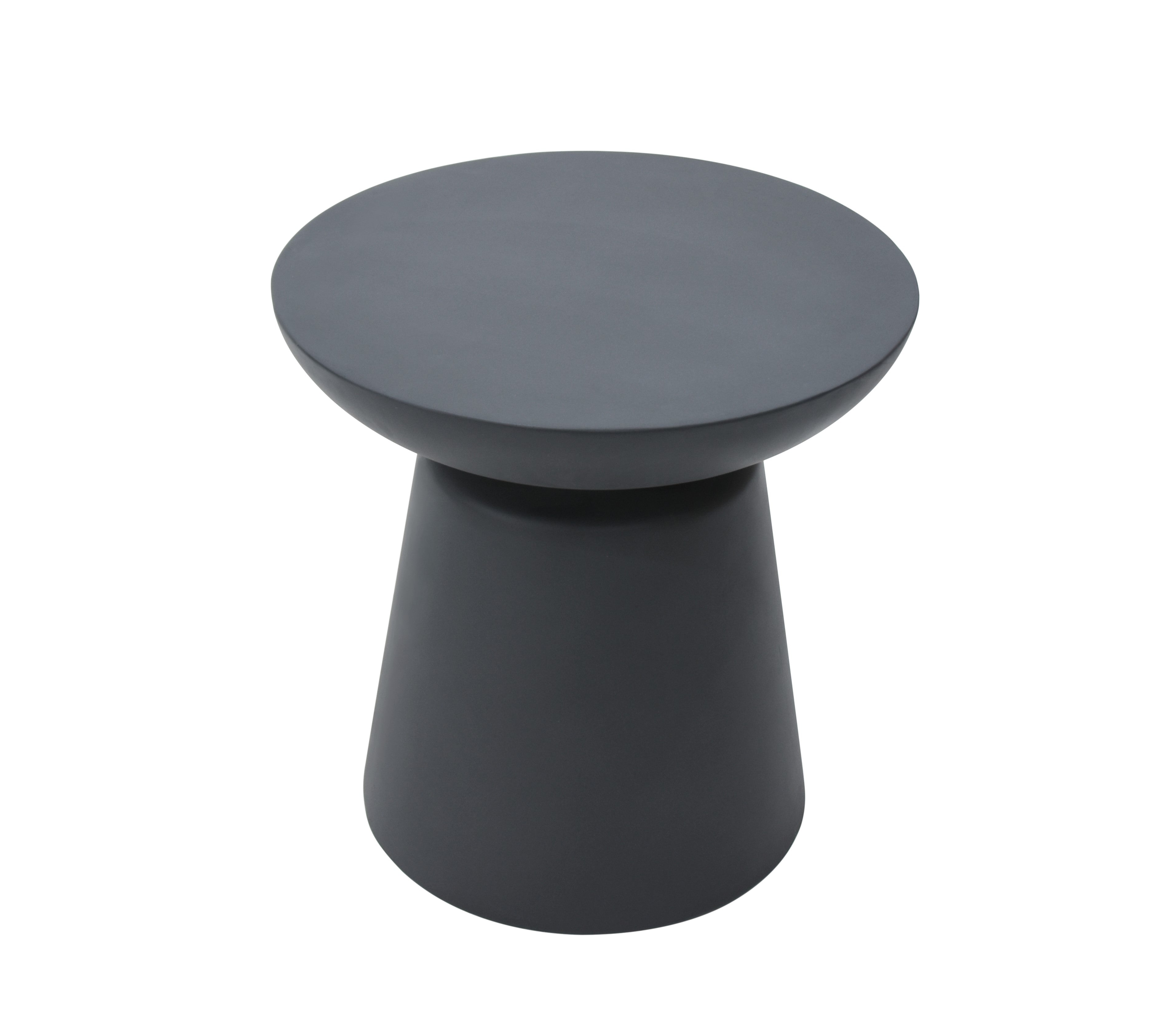 Elementi Home - Kylix Side Table - Slate Black