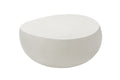Elementi Home - Ikaria Cobble Coffee Table - Cream White