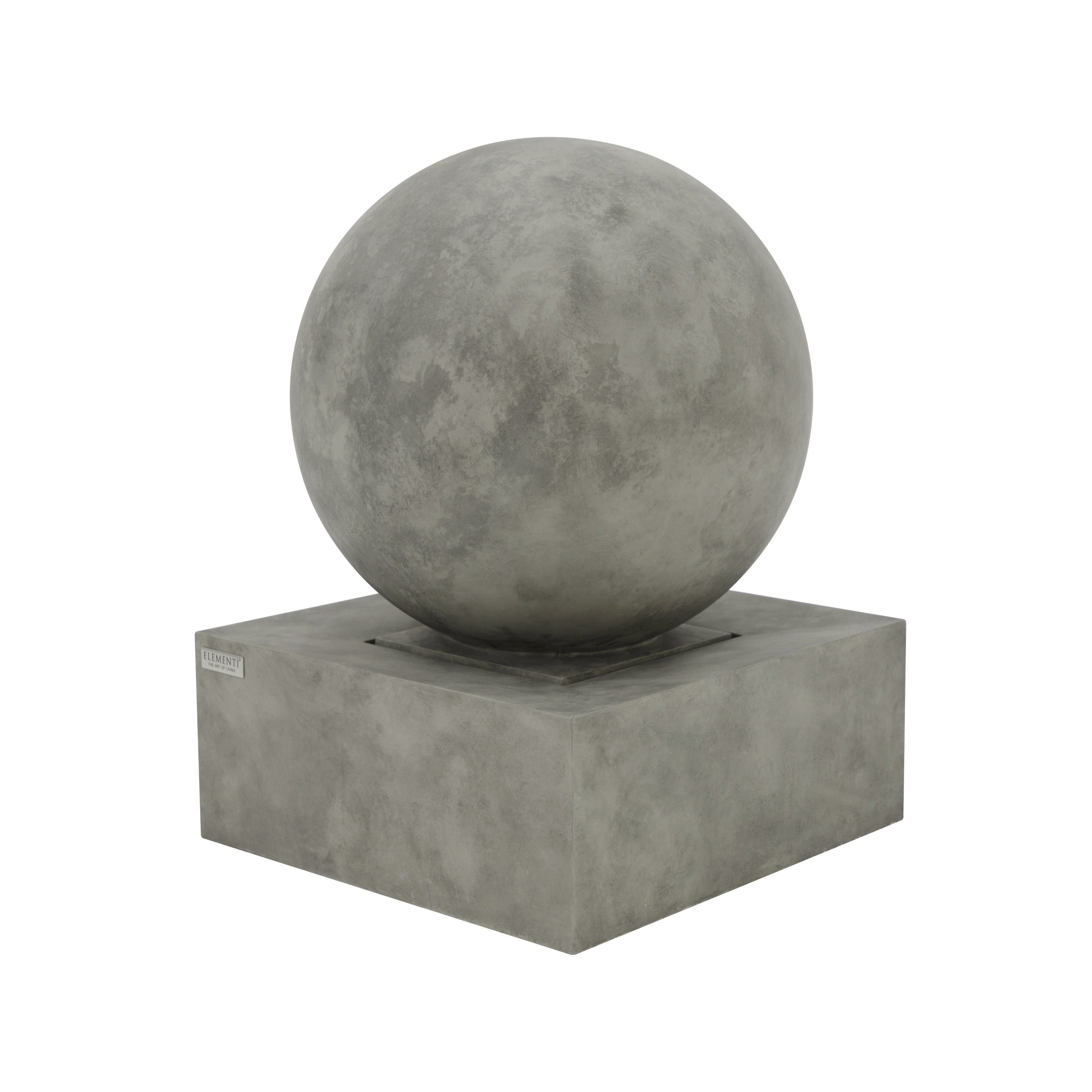 Elementi Water - Amrita Fountain - Gray