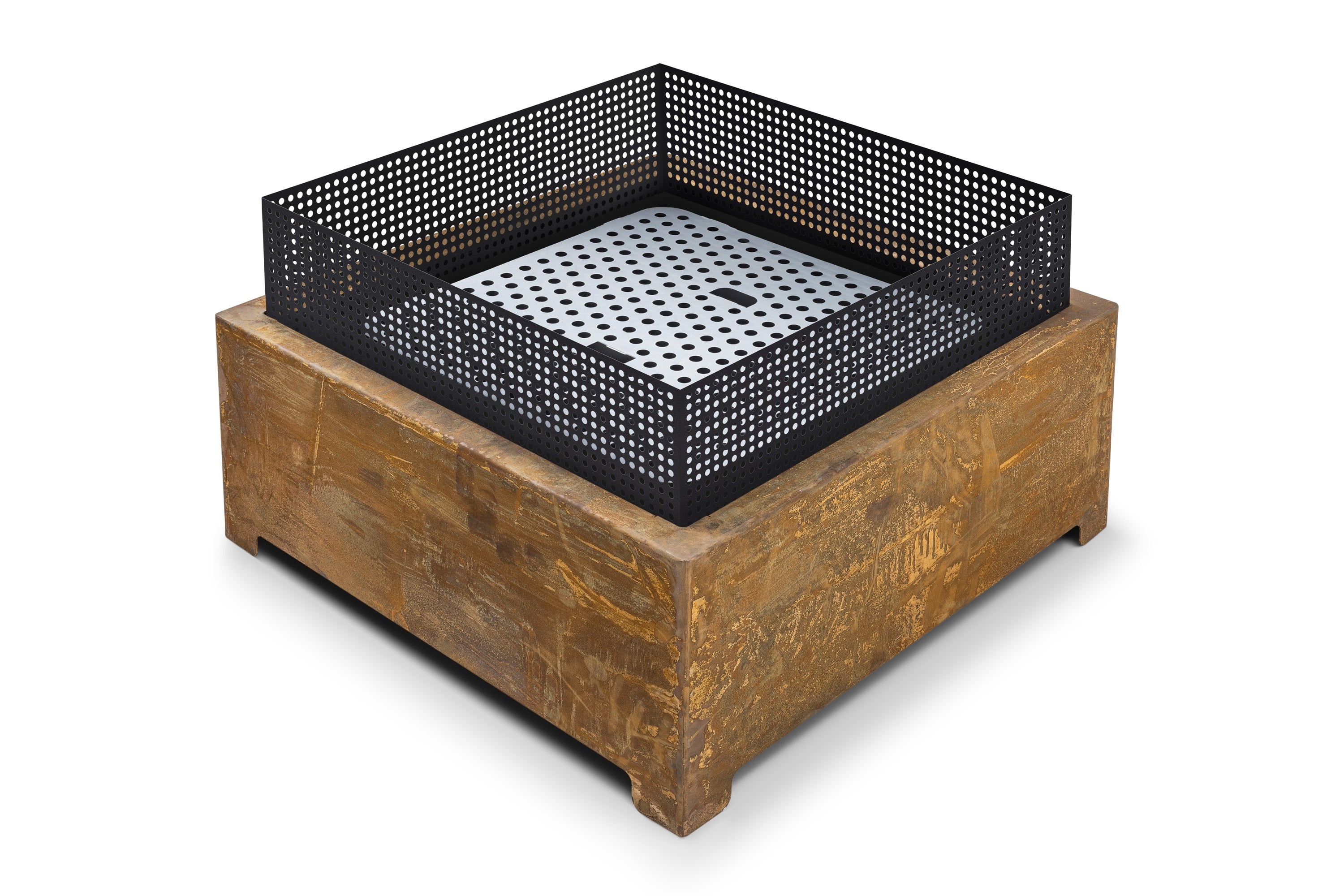 Backyard Lifestyles - TEMAGAMI - 22" Fire Pit - Corten (15" High)