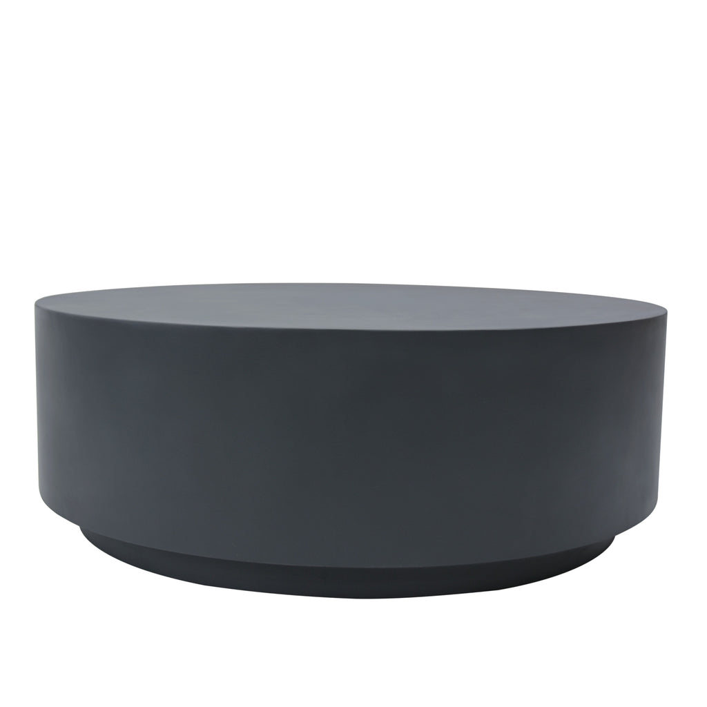 Elementi Home - Rome Concrete Coffee Table Large - Slate Black