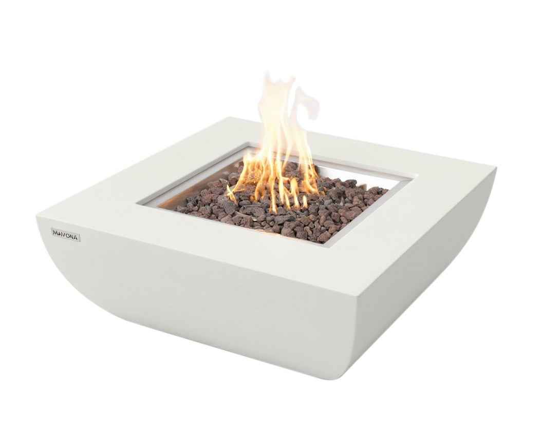 Modeno - Florence Fire Table - Cream White - Liquid Propane
