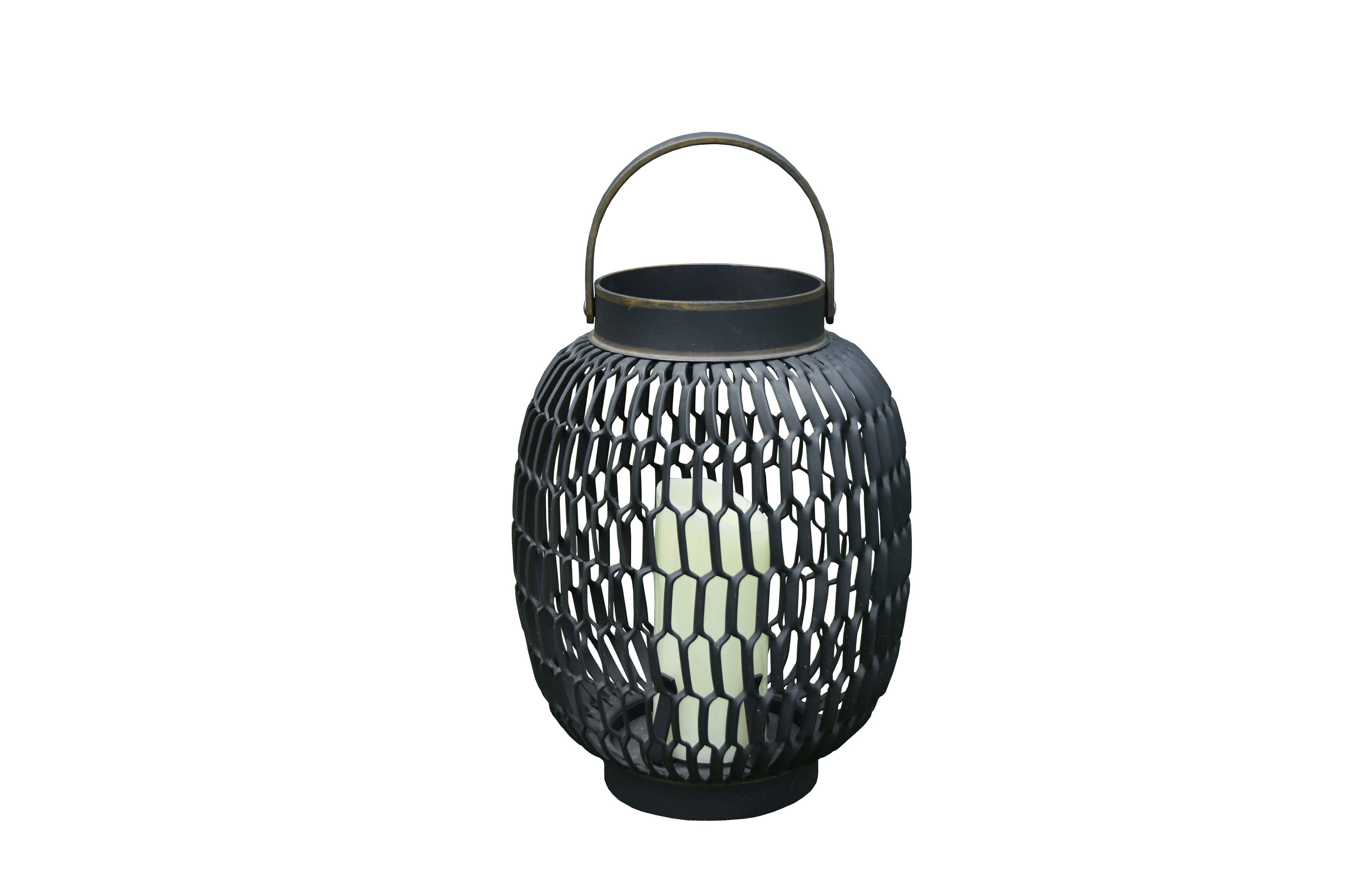Elementi -- Lantern with Handle - Oblong