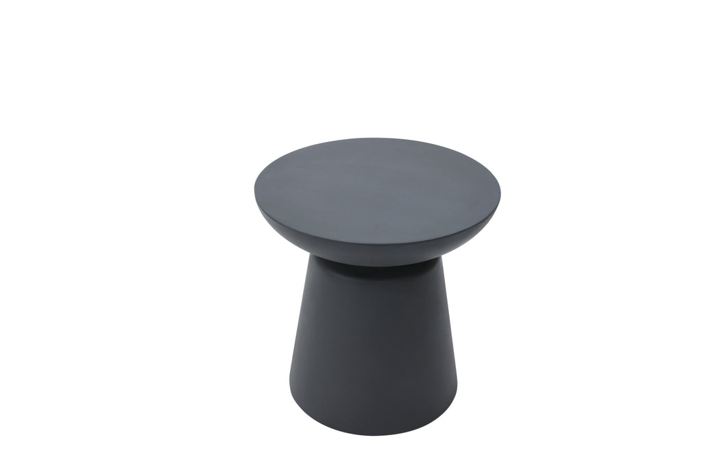 Elementi Home - Kylix Side Table - Slate Black