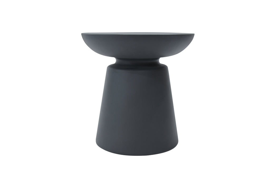 Elementi Home - Kylix Side Table - Slate Black