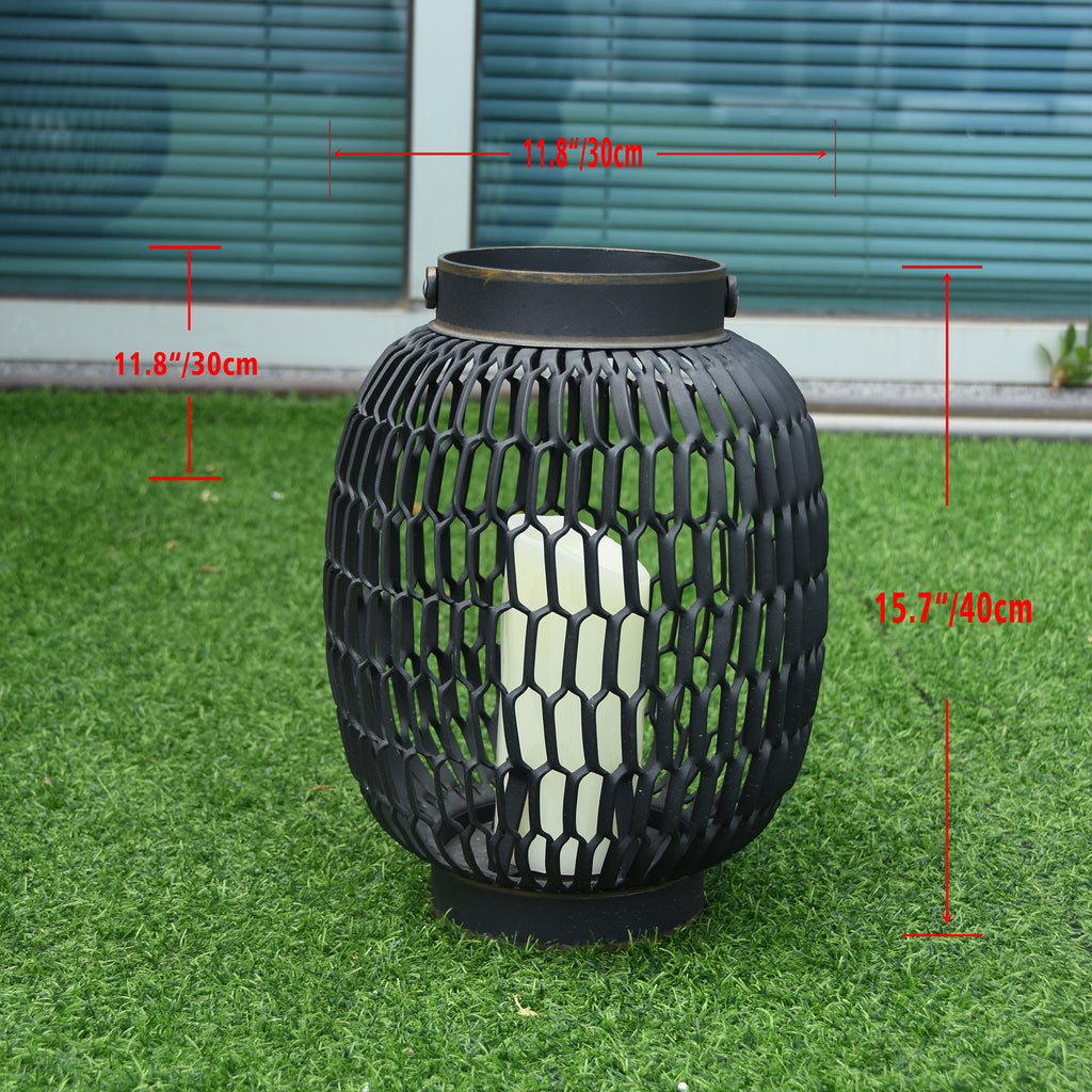 Lantern with Handle - Oblong - Elementi Fires - Alternate View - Elementi Fires