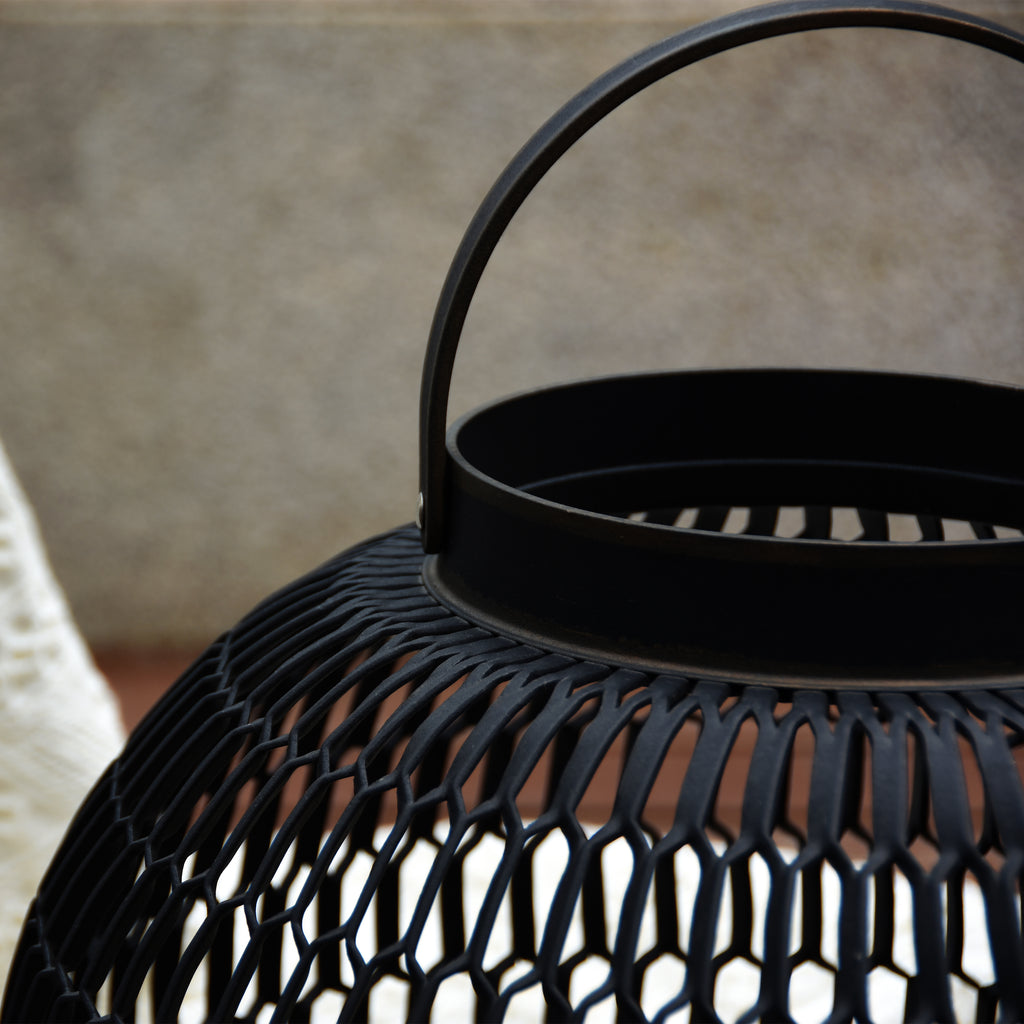 Lantern with Handle - Round - Elementi Fires - View 4 - Elementi Fires