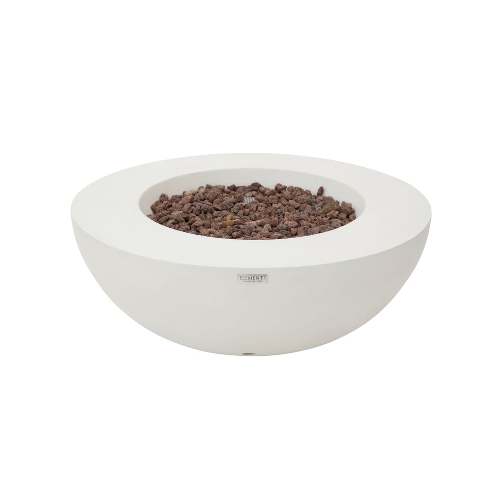 Elementi - Bol lunaire - Blanc crème - Propane liquide 