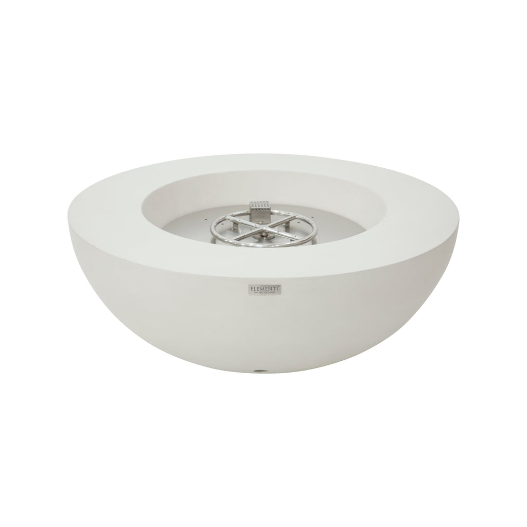 Elementi - Bol lunaire - Blanc crème - Propane liquide 
