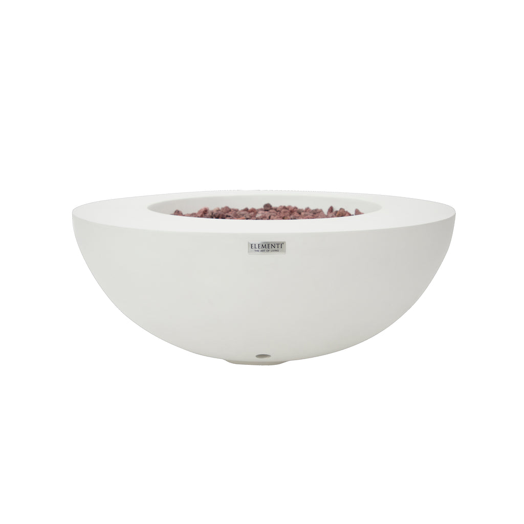 Elementi - Bol lunaire - Blanc crème - Propane liquide 