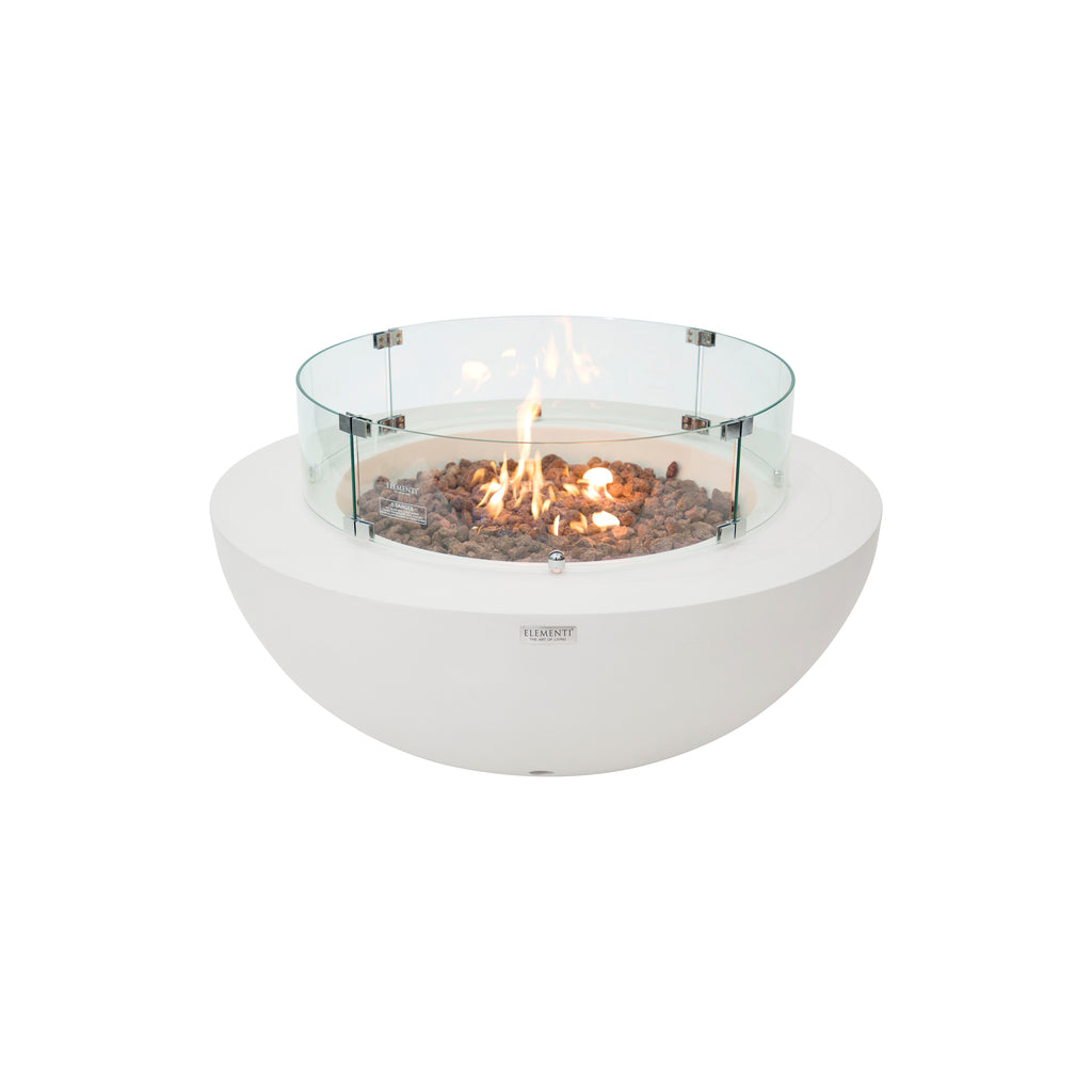 Elementi - Bol lunaire - Blanc crème - Propane liquide 