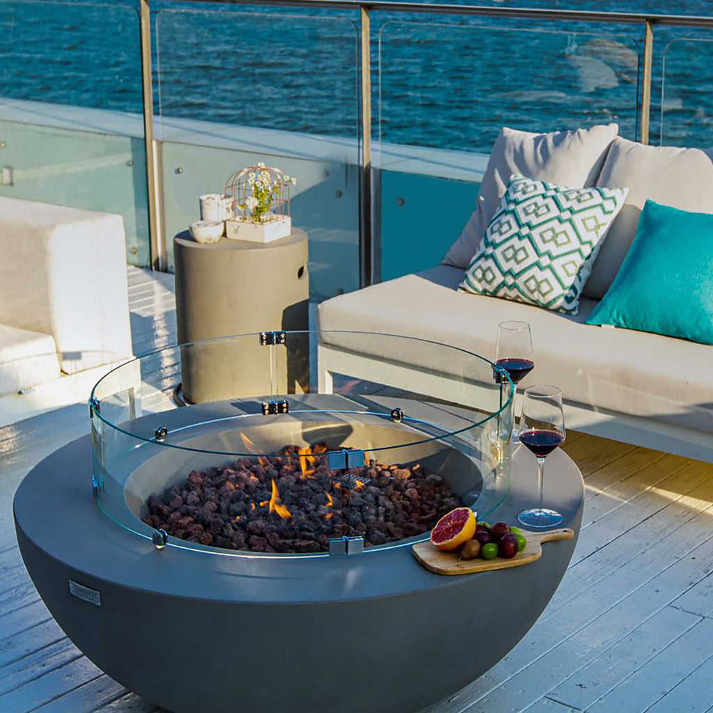 Elementi - Bol lunaire - Gris foncé - Gaz naturel 