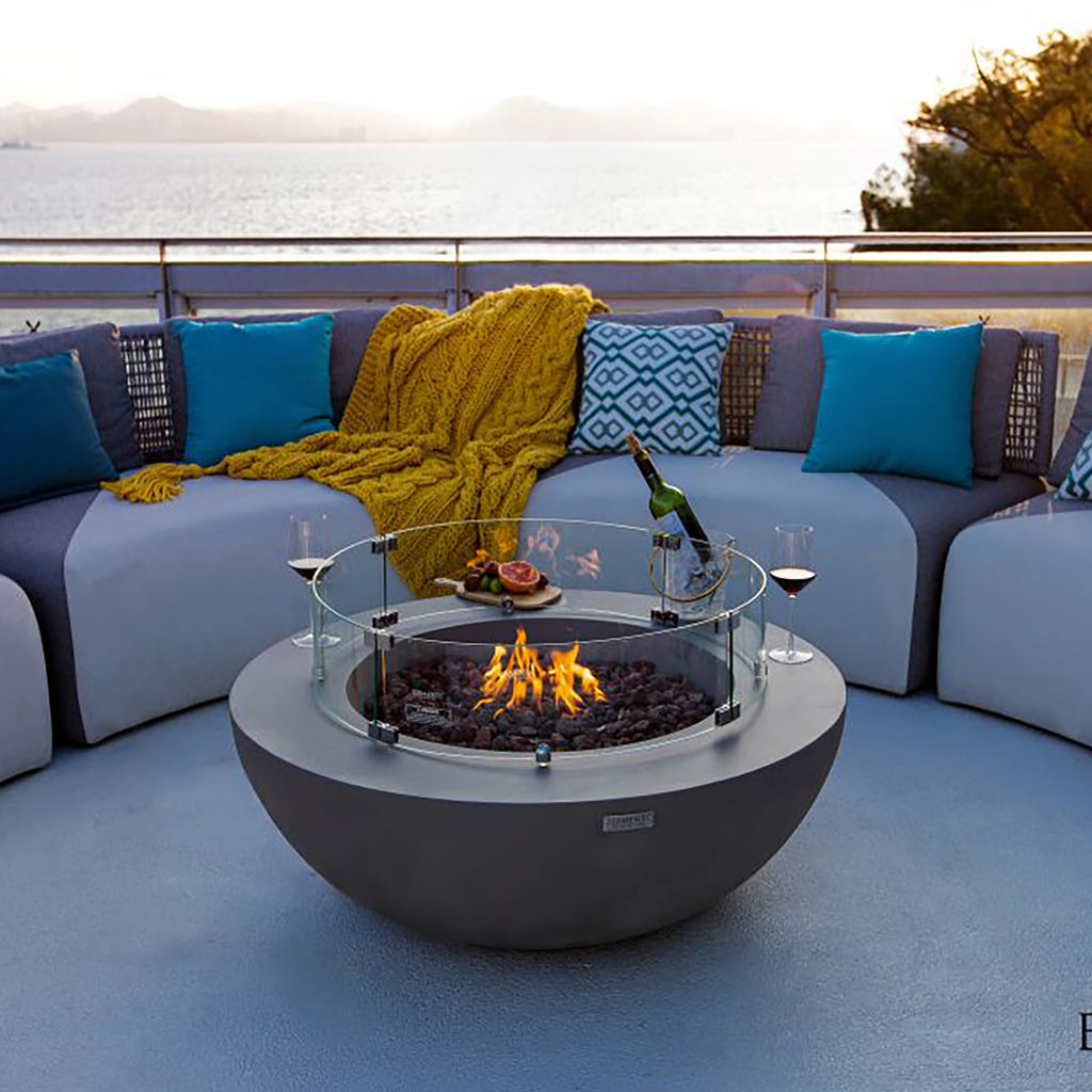 Elementi - Bol lunaire - Gris clair - Gaz naturel 