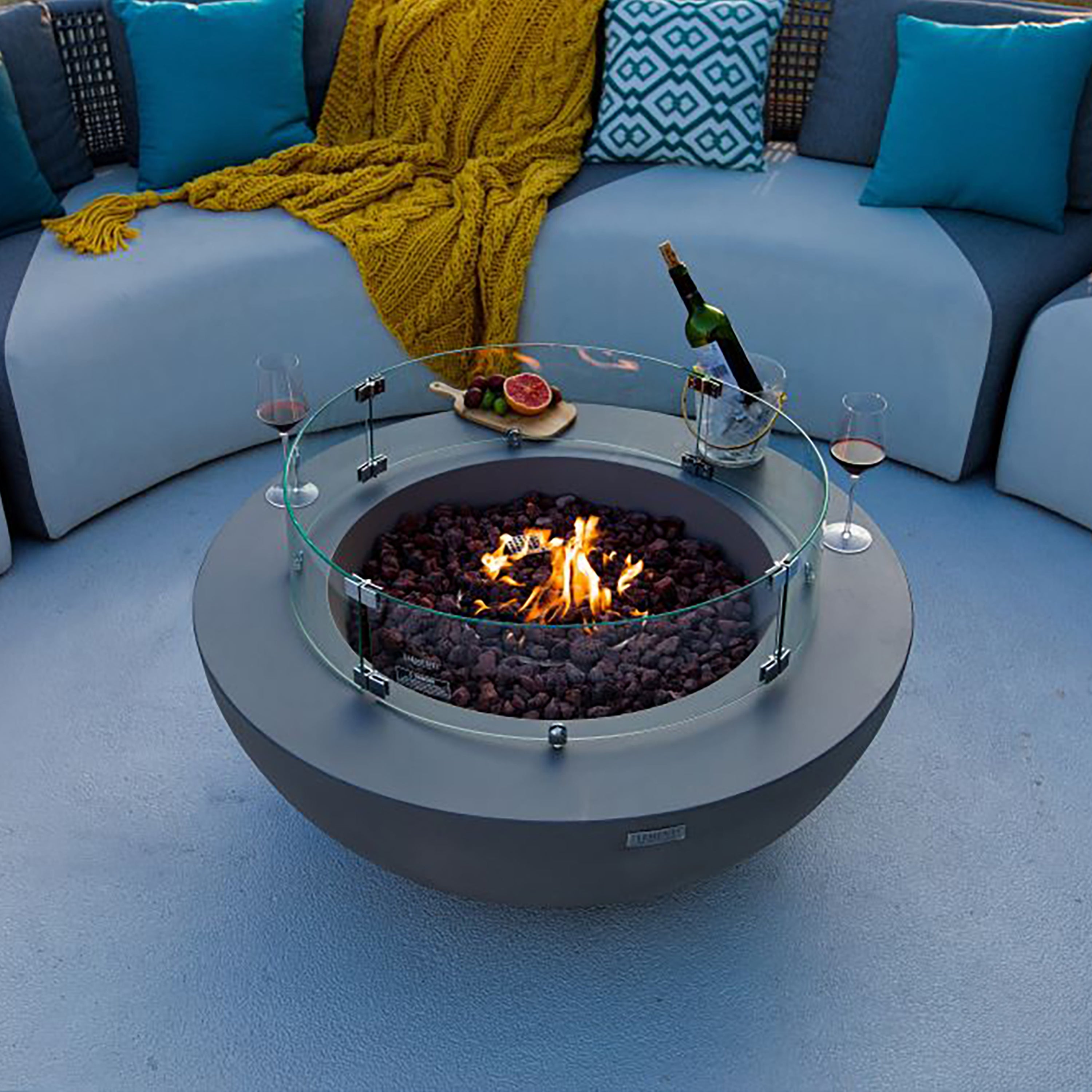 Elementi - Bol lunaire - Gris clair - Gaz naturel 