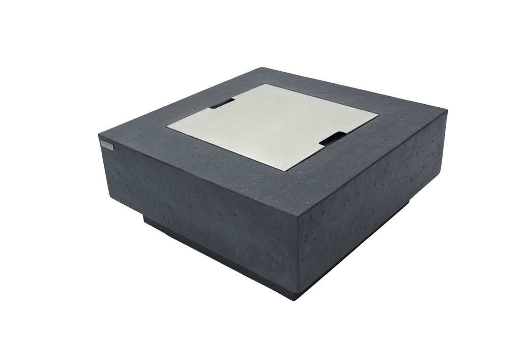 Elementi - Manhattan Fire Table - Dark Gray - Liquid Propane