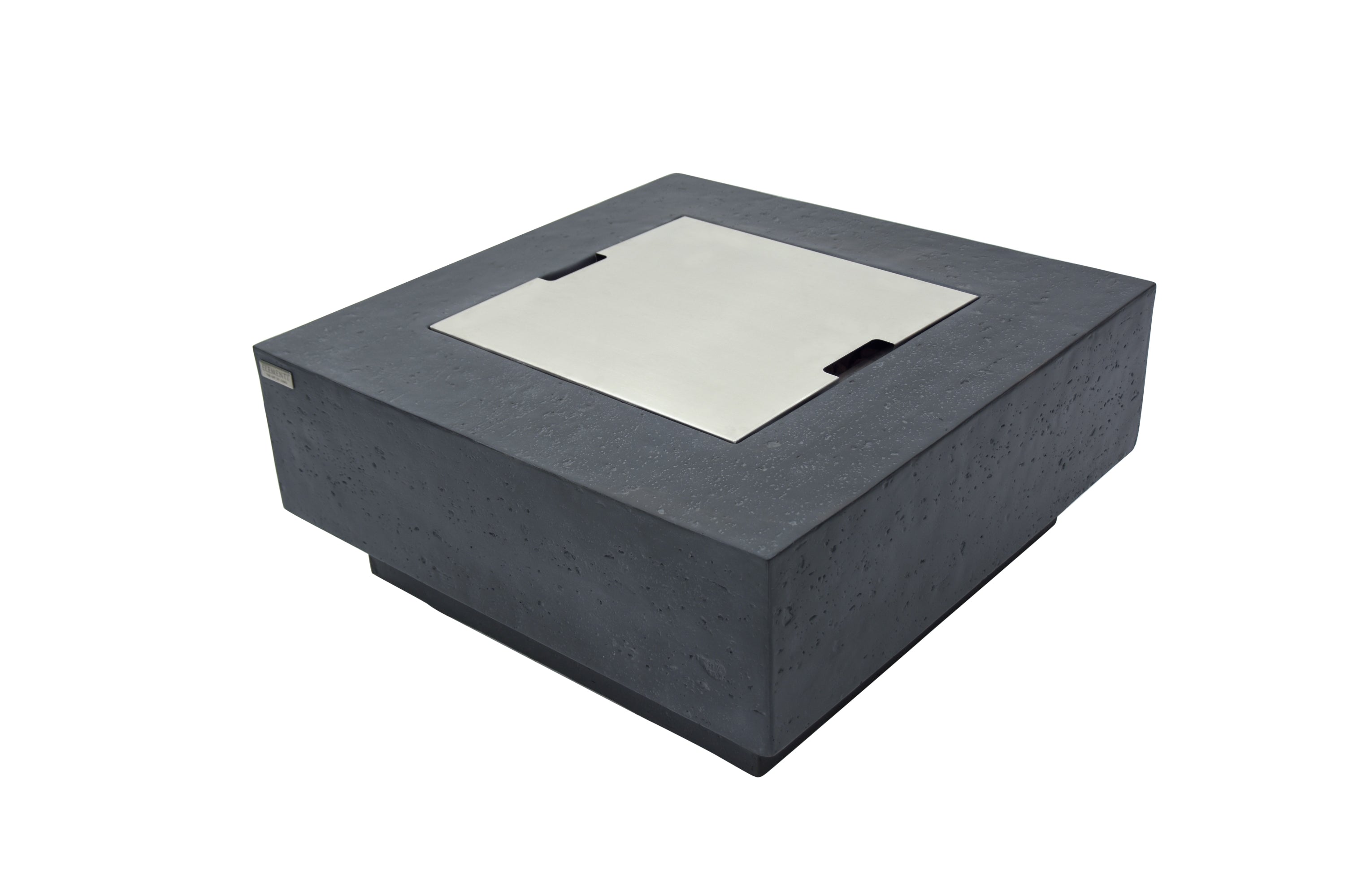 Elementi - Manhattan Fire Table - Dark Gray - Liquid Propane