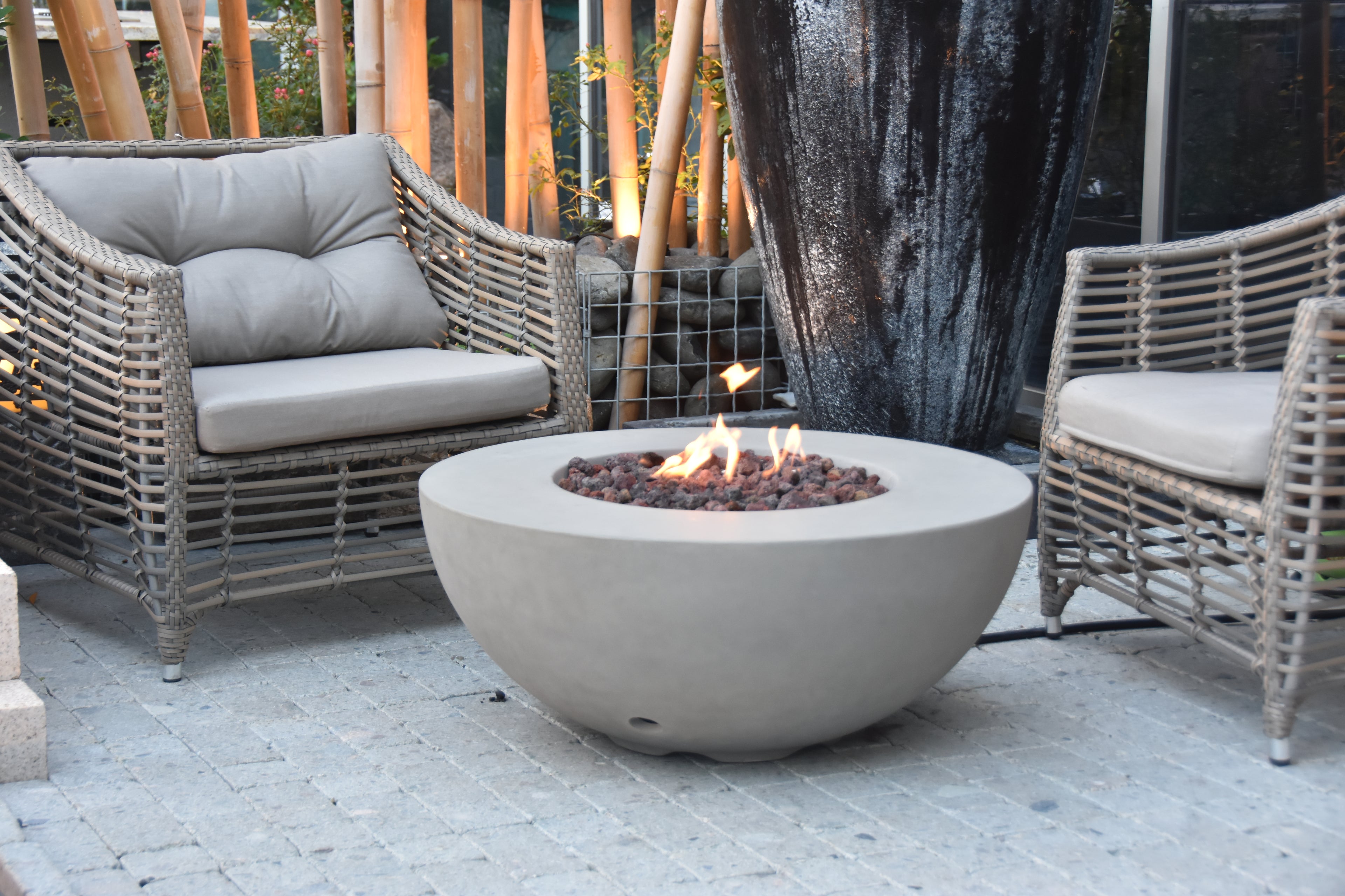 Modeno - Roca Fire Table - Natural Gas