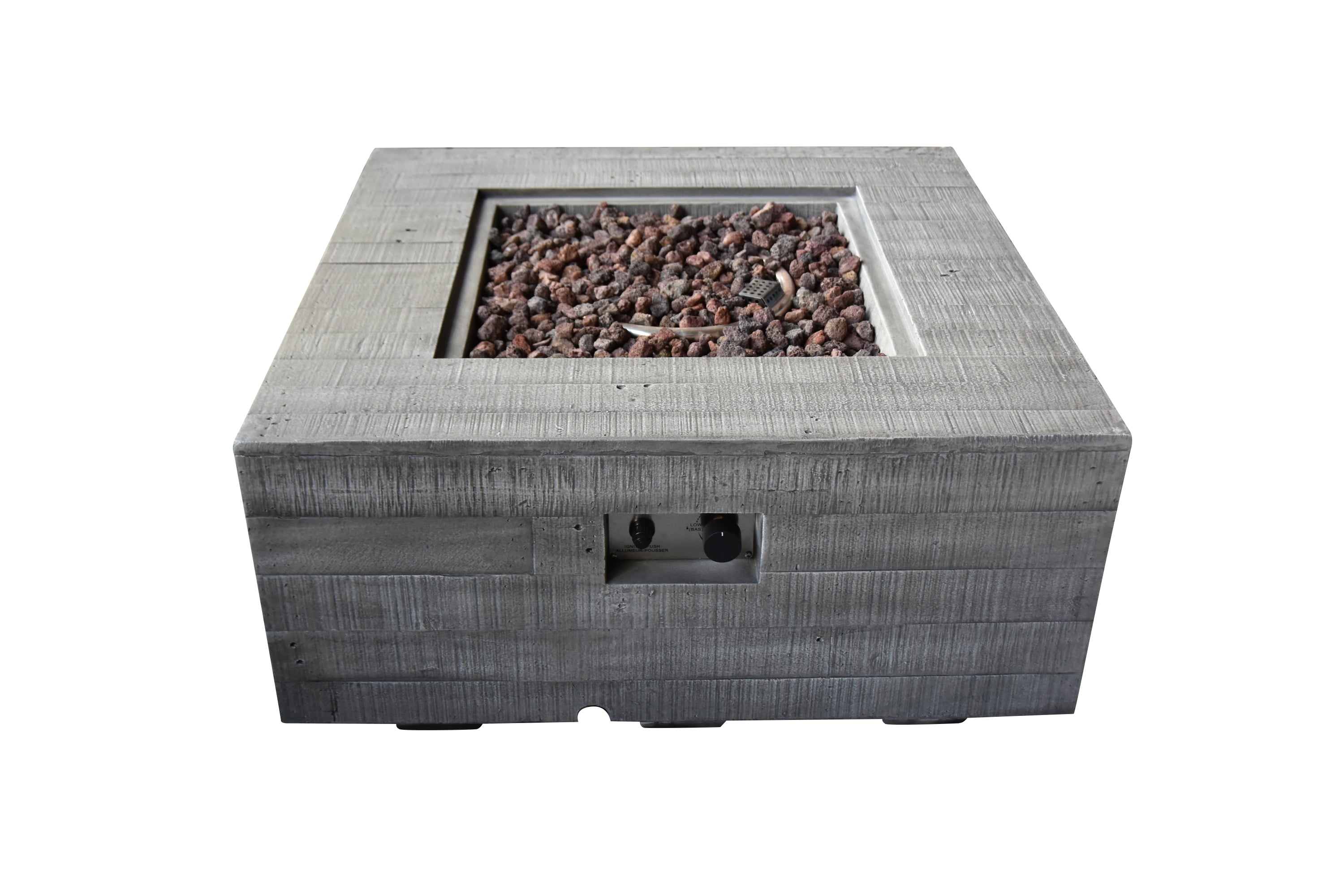 Modeno - Wilton Fire Table Classic Gray - Natural Gas