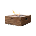 Modeno - Wilton Fire Table Redwood - Liquid Propane