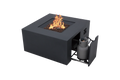 Elementi - Rocky Fire Table - Dark Gray - Liquid Propane