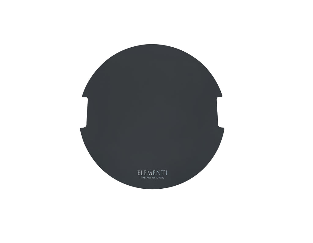 Elementi - Stainless Steel Lid - Round 23.7" Dark Gray (OFG311-DG)