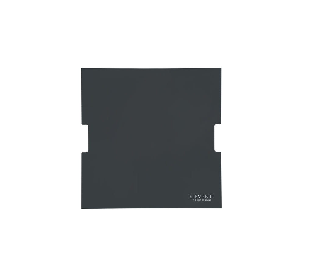 Elementi - Stainless Steel Lid - Square 24" x 24" Dark Gray (OFG310-SS-DG)
