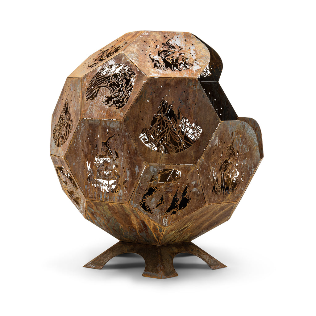 Backyard Lifestyles - ALGONQUIN - 39" Fire Pit - Corten (43" High)