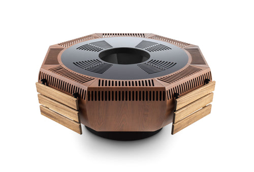 Backyard Lifestyles - COLLINGWOOD - Small - 45" Fire Pit - Wood Look( 20" High)