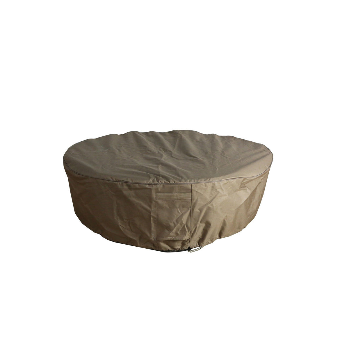 Elementi Boulder Round Fire Pit - Heavy-Duty Waterproof Canvas Protective All-Weather Cover
