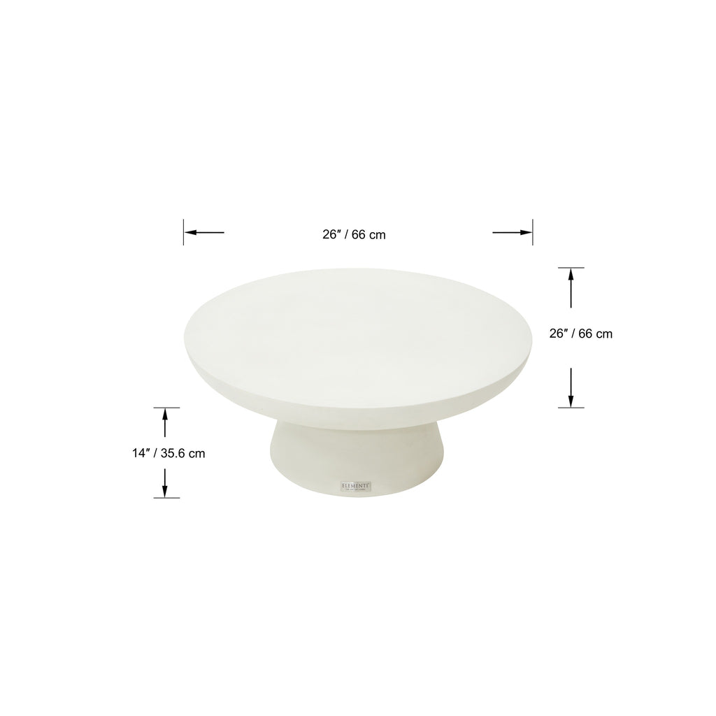 Elementi Home Kylix Coffee Table Small - Dimensions and Technical Specifications 1:1