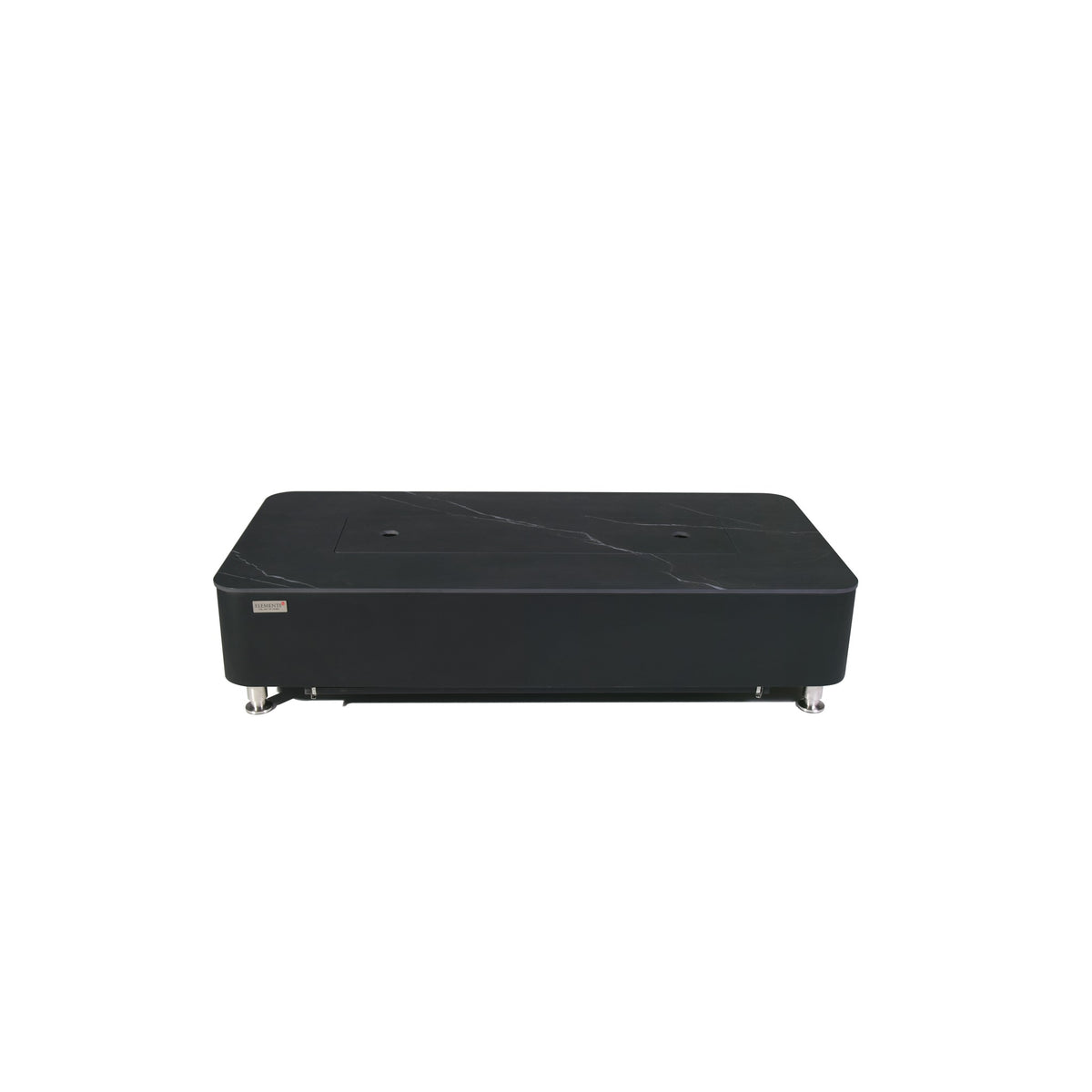 Elementi Plus Valencia Fire Table - Full Porcelain Cover Lid Converting to Coffee Table