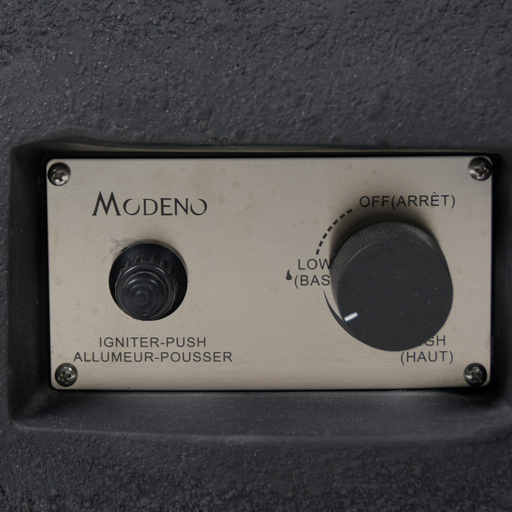 Modeno York Fire Bowl - Electronic Ignition Push Button & Gas Valve Macro - Elementi Fires
