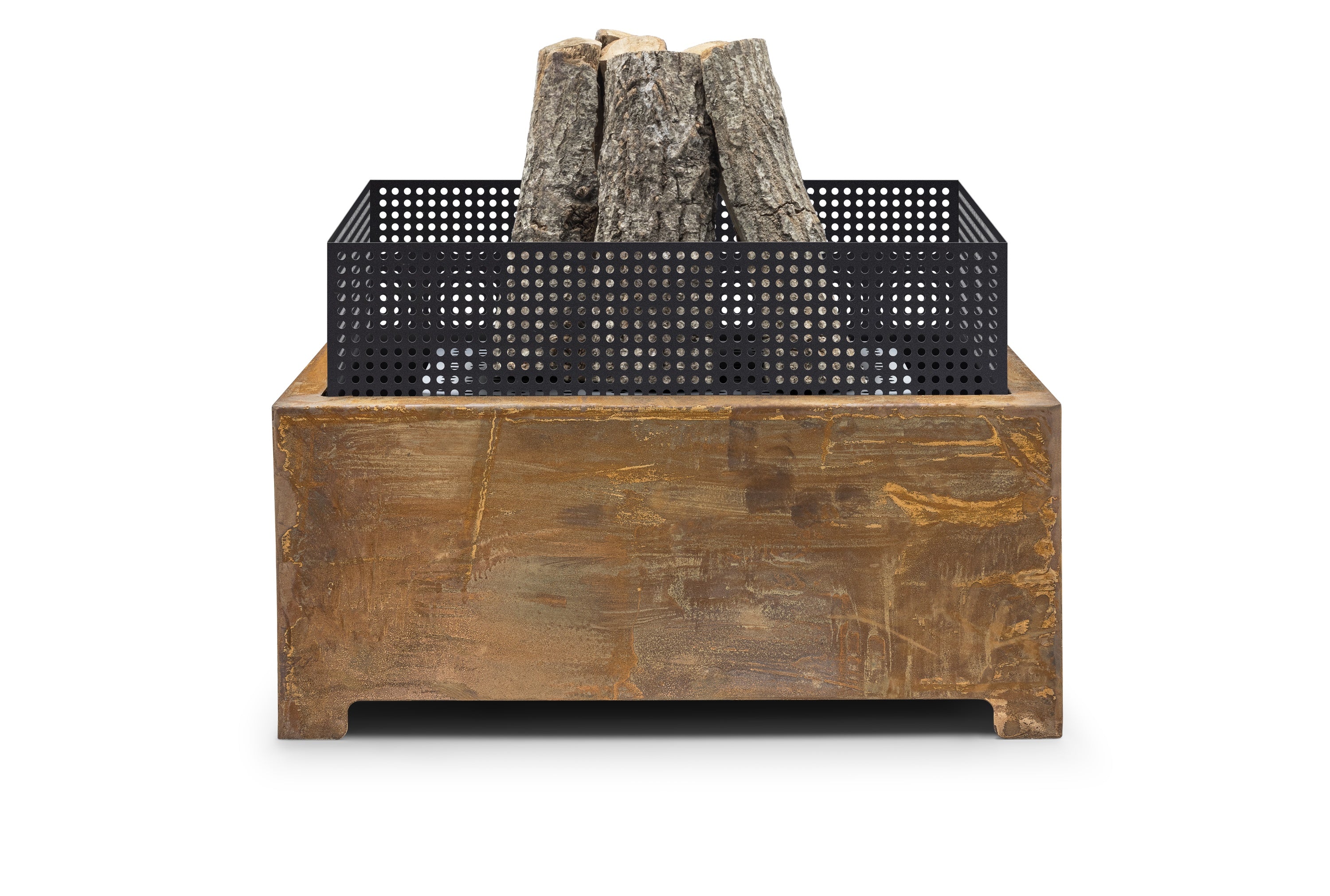 Backyard Lifestyles - TEMAGAMI - 22" Fire Pit - Corten (15" High)