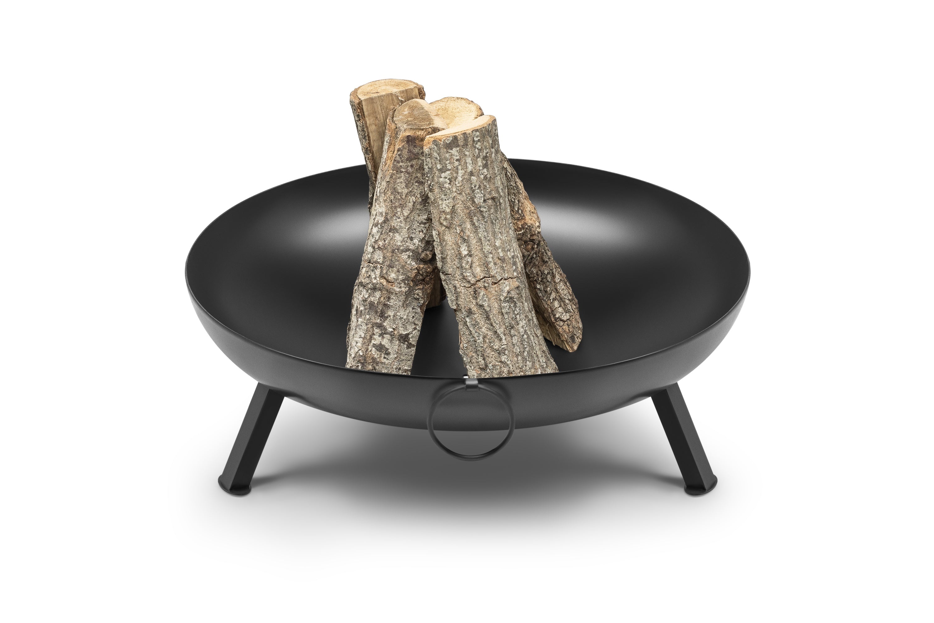 Backyard Lifestyles - PELEE - 31" Fire Pit - Black (12" High)