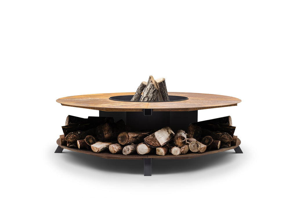 Backyard Lifestyles - SIMCOE - Medium - 47" Fire Pit - Corten (18" High)