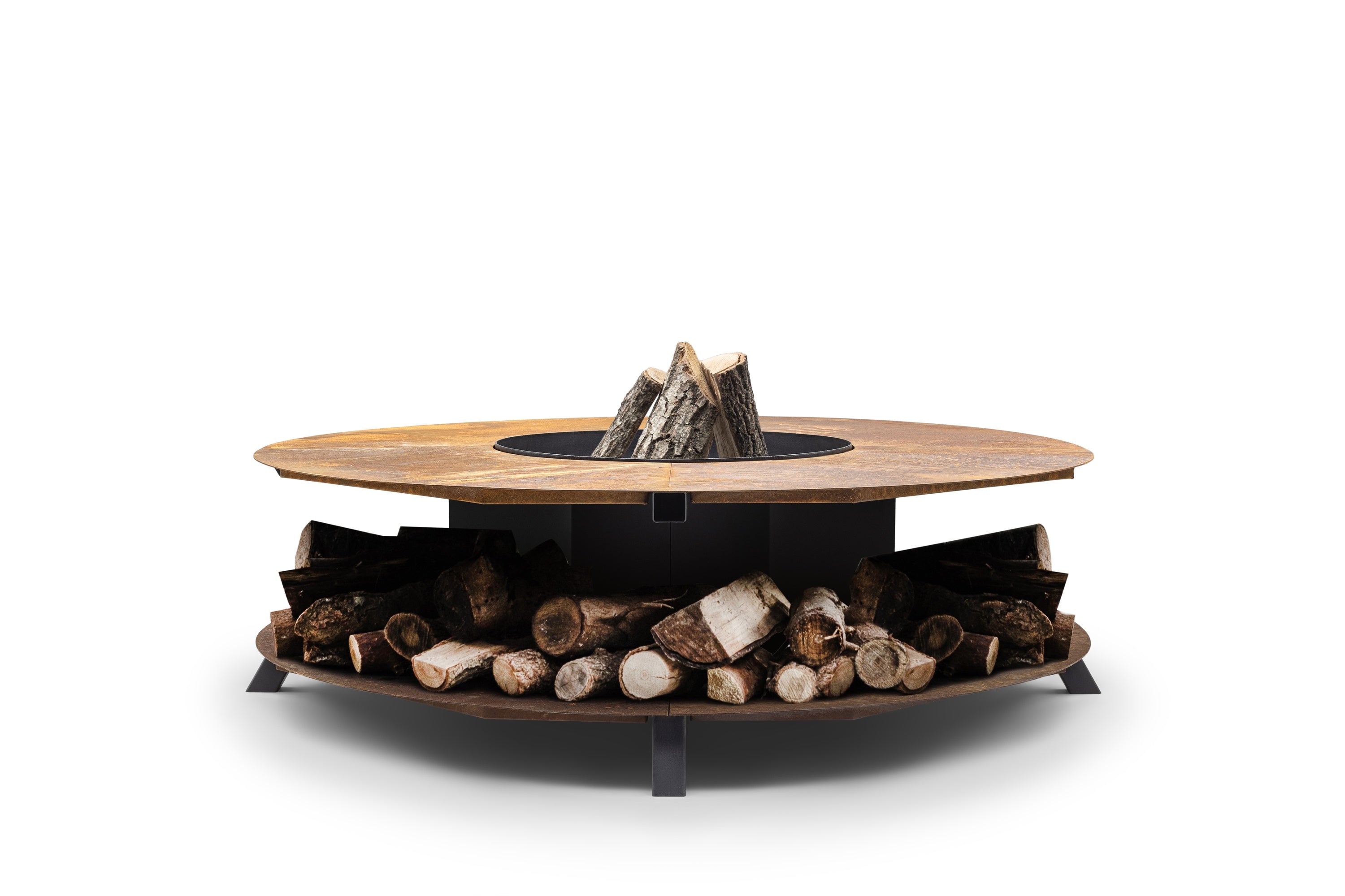 Backyard Lifestyles - SIMCOE - Medium - 47" Fire Pit - Corten (18" High)