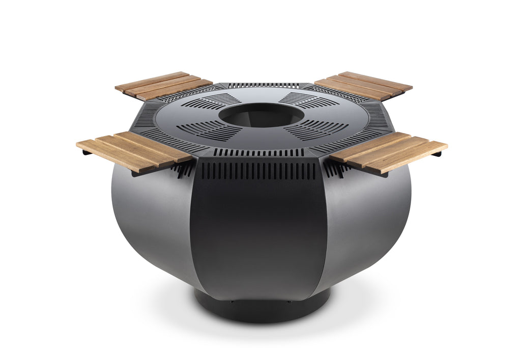 Backyard Lifestyles - COLLINGWOOD - Large - 45" Fire Pit - Black (31" High)