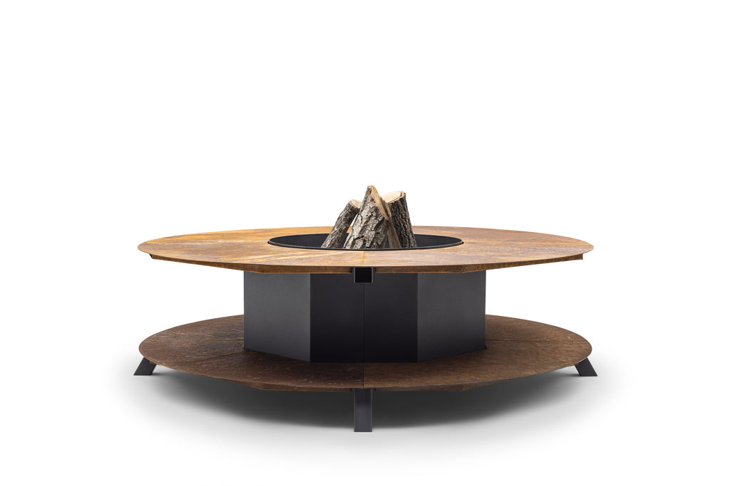 Backyard Lifestyles - SIMCOE - Medium - 47" Fire Pit - Corten (18" High)