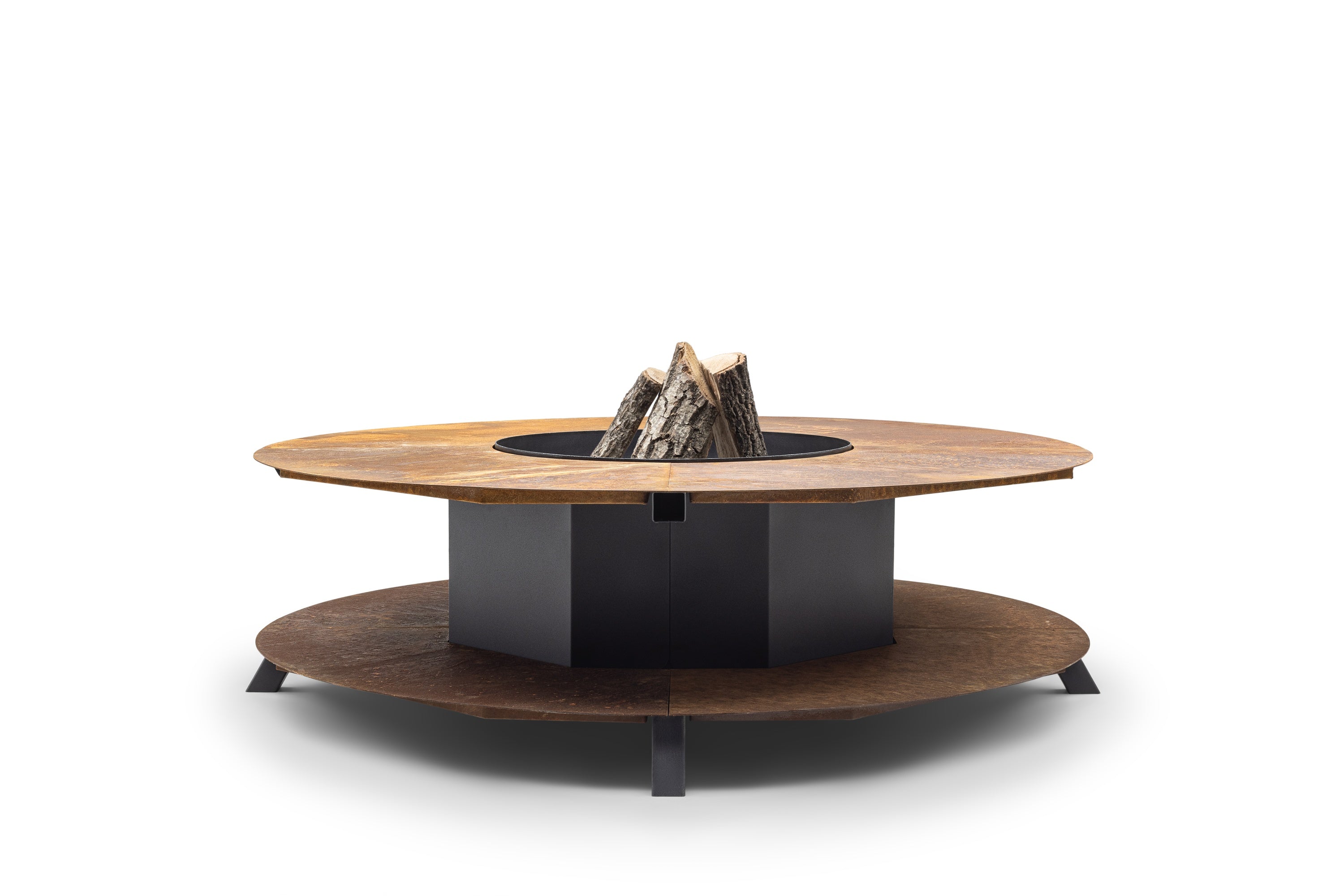 Backyard Lifestyles - SIMCOE - Medium - 47" Fire Pit - Corten (18" High)