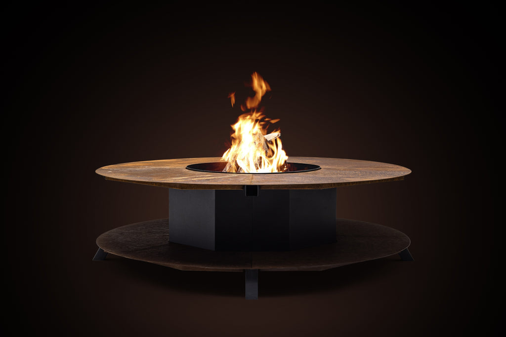 Backyard Lifestyles - SIMCOE - Medium - 47" Fire Pit - Corten (18" High)