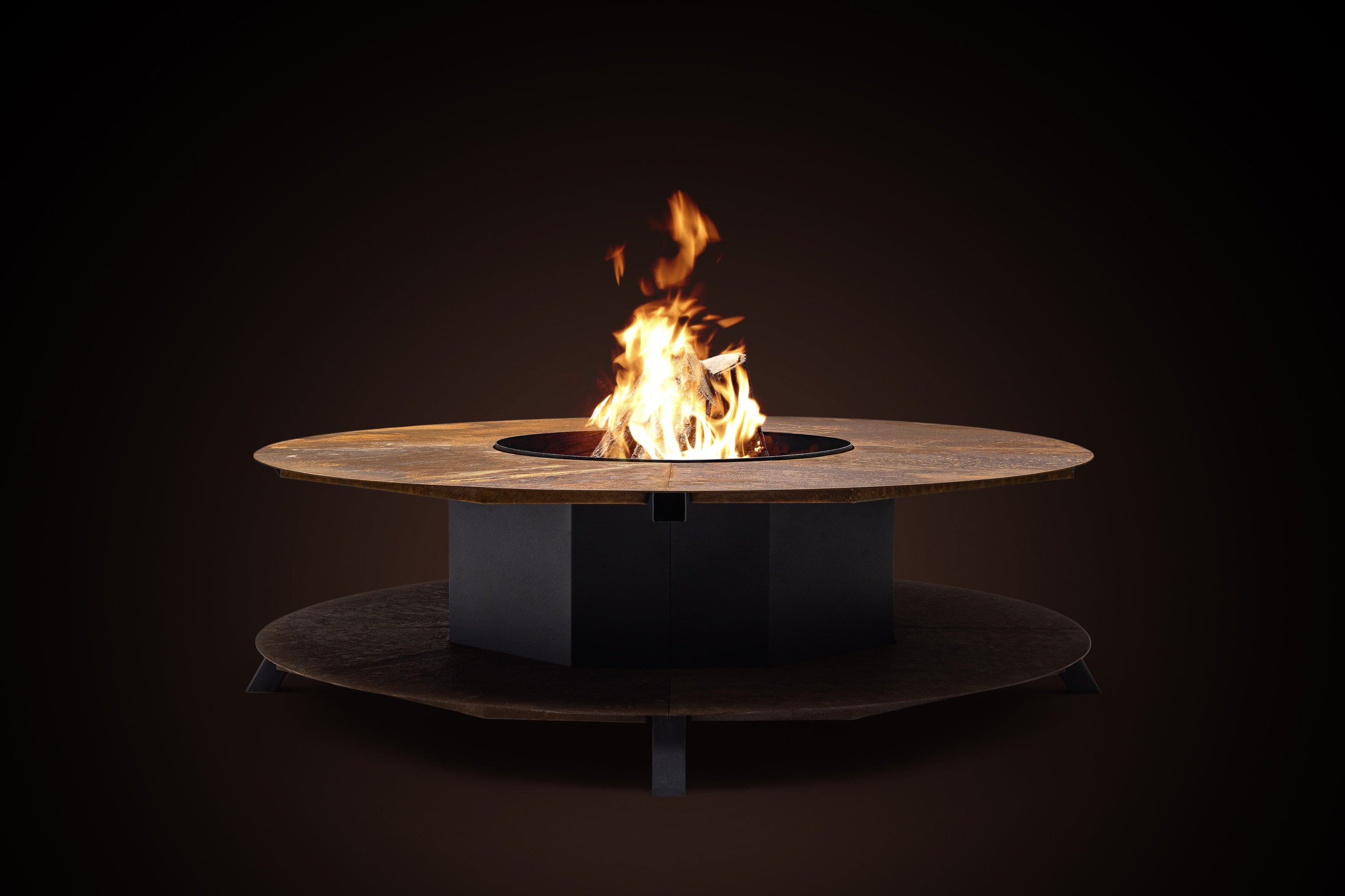 Backyard Lifestyles - SIMCOE - Medium - 47" Fire Pit - Corten (18" High)