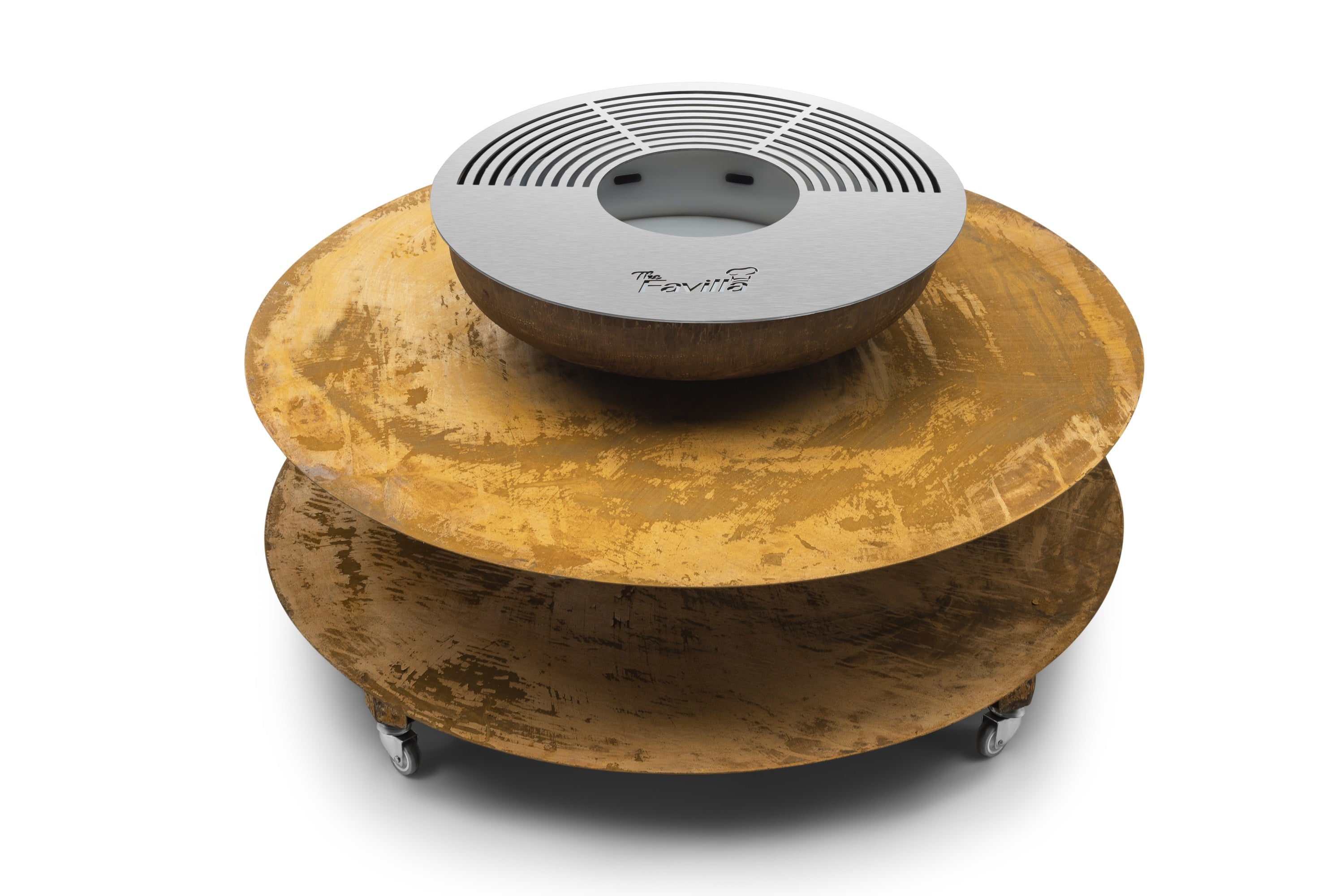 Backyard Lifestyles - HURON - 47" Fire Pit - Corten ( 21" High)